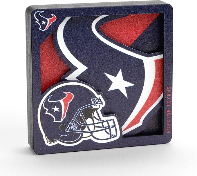 YouTheFan NFL 3D Logo Series Football Magnets - All Teams - GREAT GIFT