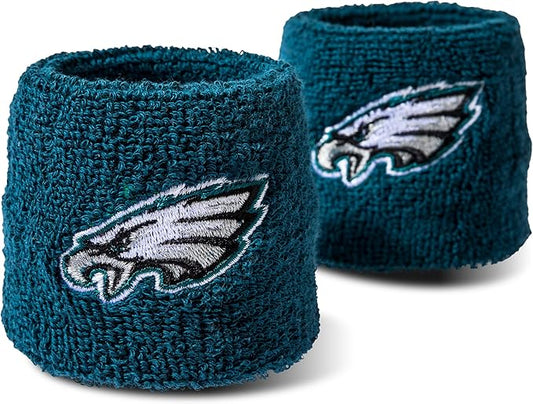 Franklin Sports NFL Football Team Logo Wristbands - Pair of Youth Wristbands for Costumes and Uniforms