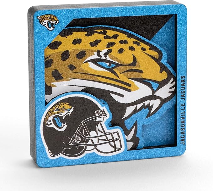 YouTheFan NFL 3D Logo Series Football Magnets - All Teams - GREAT GIFT