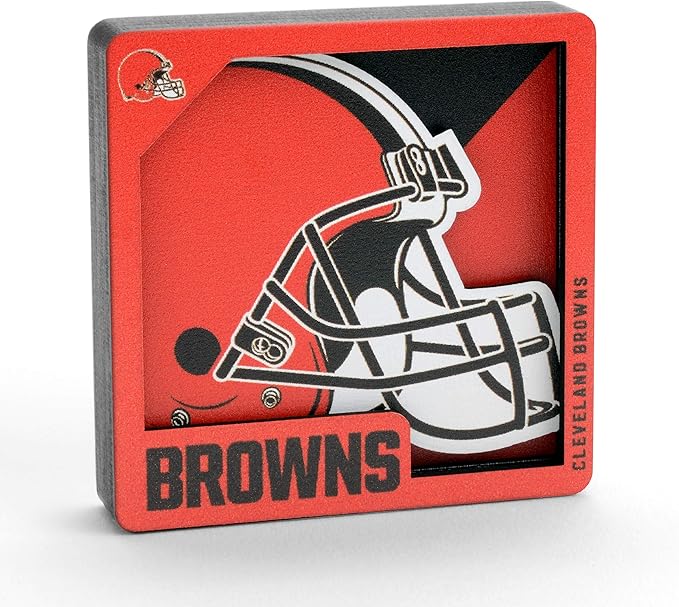 YouTheFan NFL 3D Logo Series Football Magnets - All Teams - GREAT GIFT