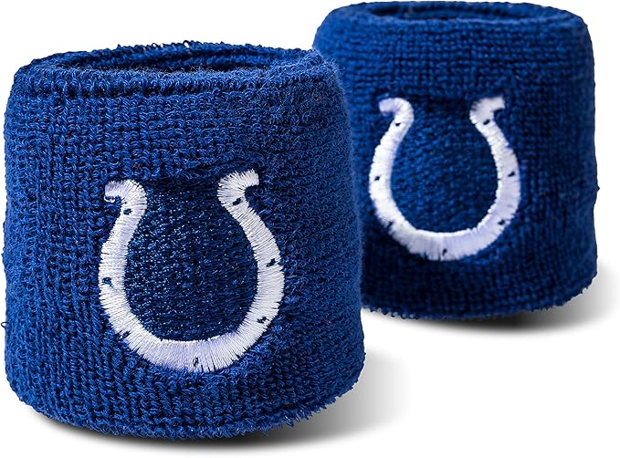 Franklin Sports NFL Football Team Logo Wristbands - Pair of Youth Wristbands for Costumes and Uniforms