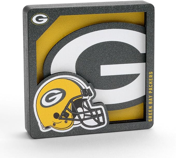 YouTheFan NFL 3D Logo Series Football Magnets - All Teams - GREAT GIFT