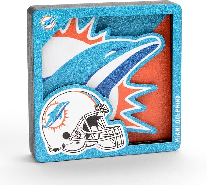 YouTheFan NFL 3D Logo Series Football Magnets - All Teams - GREAT GIFT