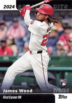 2025 Topps Series 1 2024 Greatest Hits James Wood #GH-13