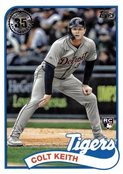 Colt Keith 2024 Topps Update 1989 Topps Baseball 35th Anniversary #89US-13