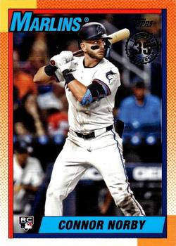 2025 Topps Series 1 1990 Topps Baseball Connor Norby #T90-33