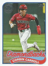 2024 Topps Update 1989 Topps Baseball 35th Anniversary Corbin Carroll #89US-23