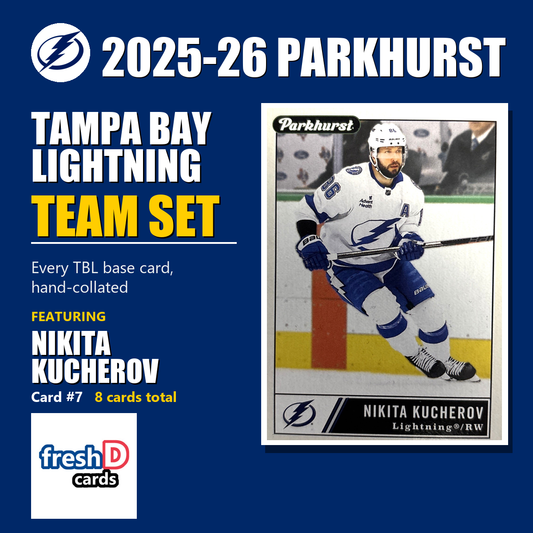 Tampa Bay Lightning 2025-26 Parkhurst team set