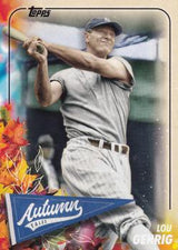 2024 Topps Update Autumn Tales Lou Gehrig #AT-41