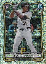 2026 Bowman Mega Box Mojo Refractor Jhostynxon Garcia #12