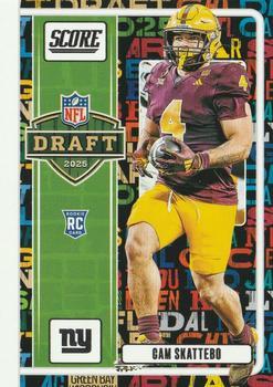 2025 Score NFL Draft Cam Skattebo #16