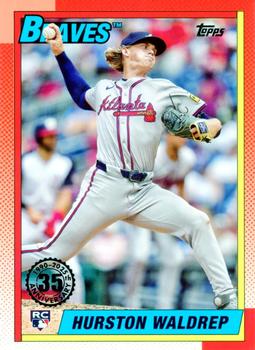 2025 Topps Series 1 1990 Topps Baseball Hurston Waldrep #T90-18
