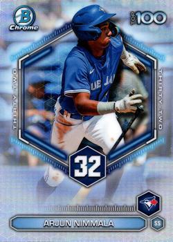 2026 Bowman Bowman Scouts' Top 100 Arjun Nimmala #BTP-32