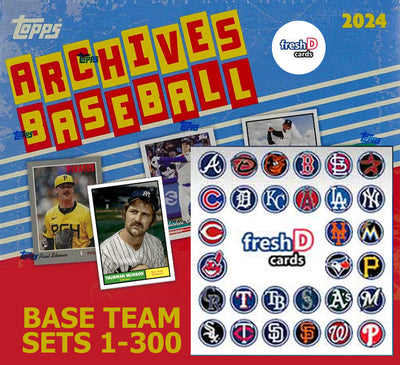 2024 Topps Archives Team Set New York Mets Alonso Lindor Seaver 1961 1970 1994