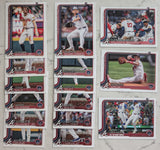 2025 Topps Series 1 Baseball Team Set 15 Cards Atlanta Braves Ronald Acuna Jr Olson