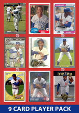 Ernie Banks Chicago Cubs 9 Card Legend Pack Topps Bowman 2025 2024 2023 2022