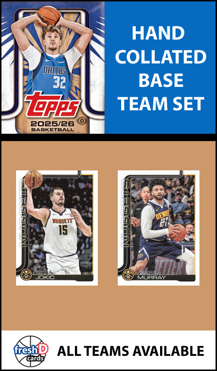 NBA90sシカゴブルズ　カード（16枚セット） NBA Denver Nuggets – FreshDCards