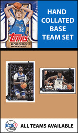 2025-26 Topps NBA Flagship Team Set Minnesota Timberwolves Anthony Edwards