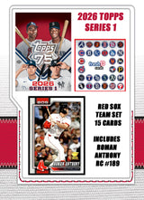 2026 Topps Series 1 Baseball Card Team Set Boston Red Sox Roman Anthony RC Mayer