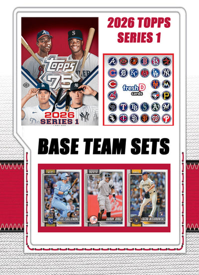 2026 Topps Series 1 Baseball Card Team Set Los Angeles Angels Mike Trout Moore RC