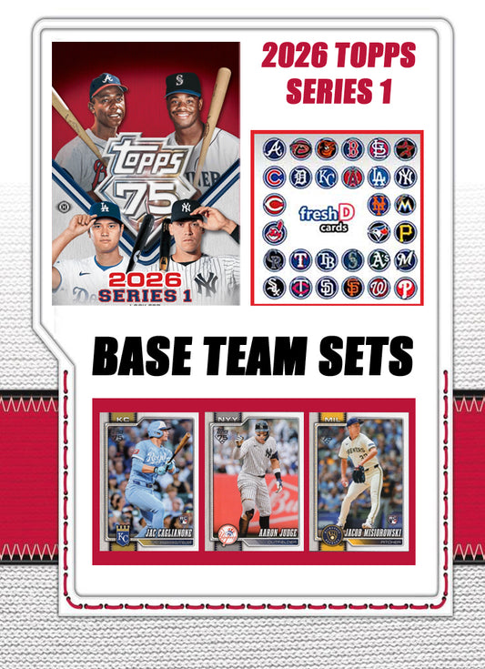 2026 Topps Series 1 Baseball Card Team Set Colorado Rockies Yanquiel Fernandez
