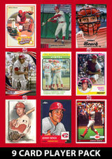 Johnny Bench Cincinnati Reds 9 Card Legend Pack Topps Bowman 2025 2024 2023