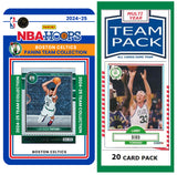 Boston Celtics 20 Cards Larry Bird + 2024-25 HOOPS Team Set Jayson Tatum