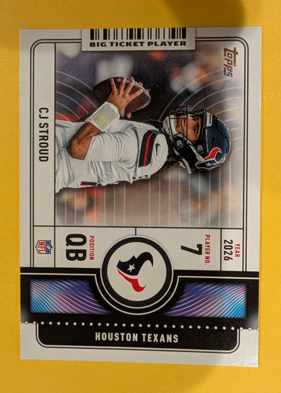 CJ Stroud BTP-15 2026 Topps Football