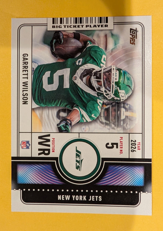 Garrett Wilson BTP-21 2026 Topps Football