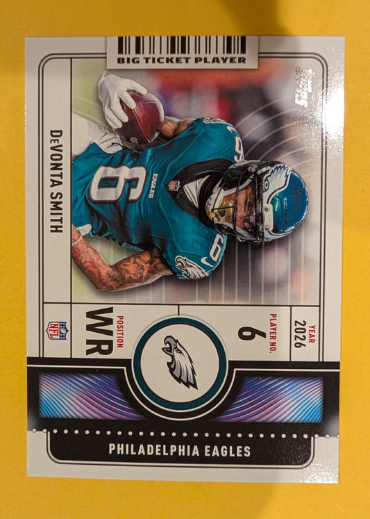 DeVonta Smith BTP-22 2026 Topps Football