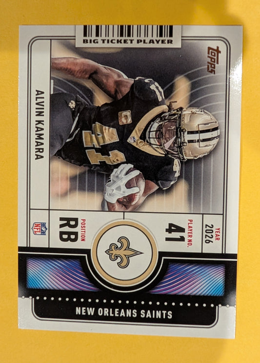 Alvin Kamara BTP-25 2026 Topps Football