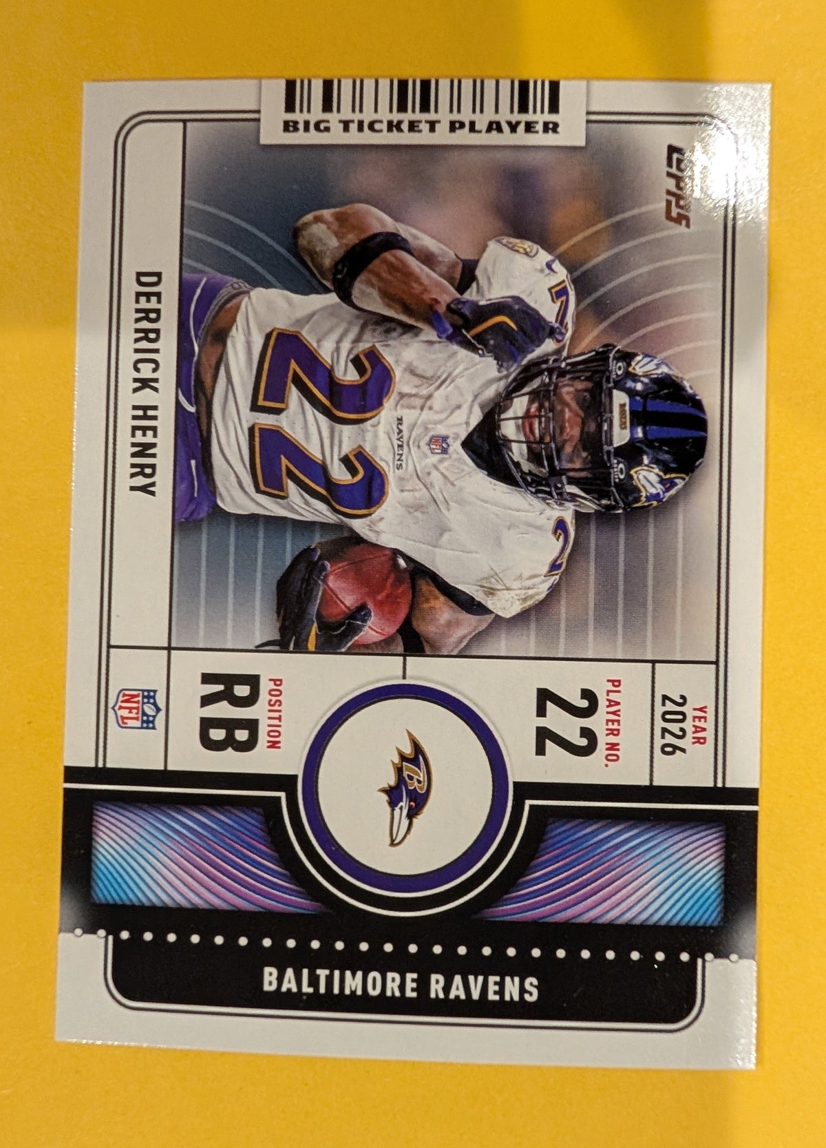 Derrick Henry BTP-5 2026 Topps Football