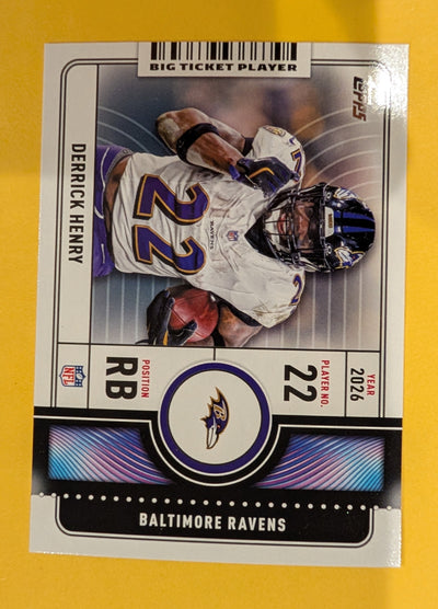 Derrick Henry BTP-5 2026 Topps Football