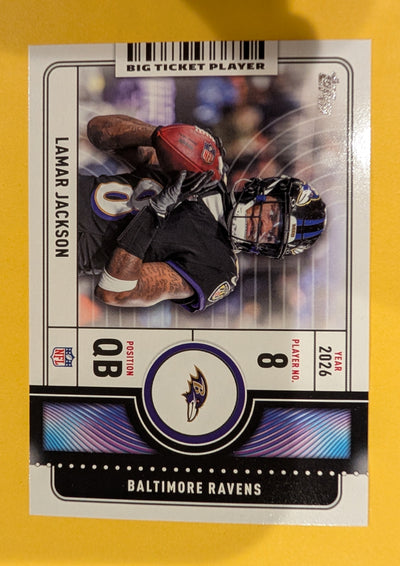 Lamar Jackson BTP-6 2026 Topps Football