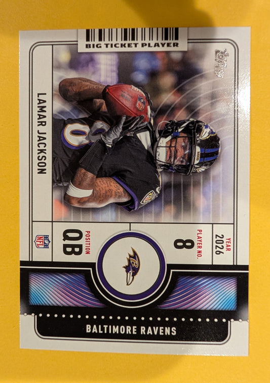 Lamar Jackson BTP-6 2026 Topps Football