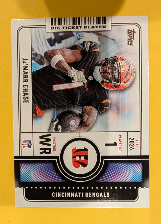Ja'Marr Chase BTP-9 2026 Topps Football