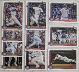 2025 Topps Series 1 Baseball Team Set 10 Cards Chicago Cubs PCA Pete Crow-Armstrong Busch