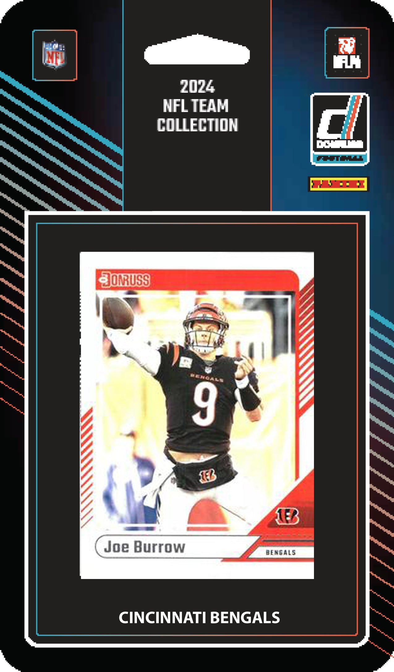 2024 Donruss Factory Sealed Cincinnati Bengals NFL Team Set Joe Burrow