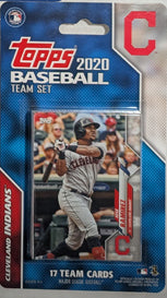 2020 Topps Cleveland Indians (Guardians) Factory Sealed Team Set Jose Ramirez Shane Bieber Lindor