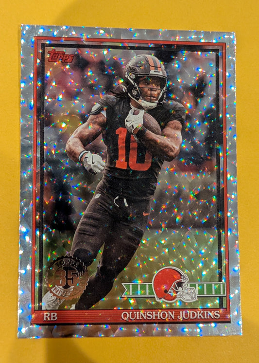 Quinshon Judkins CRACKLE-91TF-25 2026 Topps Football