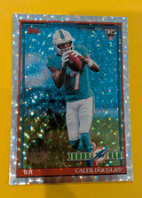 2026 Topps Football Caleb Douglas 1991 Topps Rookies #91TR-16 Mega Box Crackle Foil