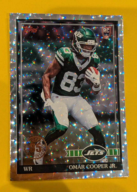 2026 Topps Football Omar Cooper Jr. 1991 Topps Rookies #91TR-21 Mega Box Crackle Foil