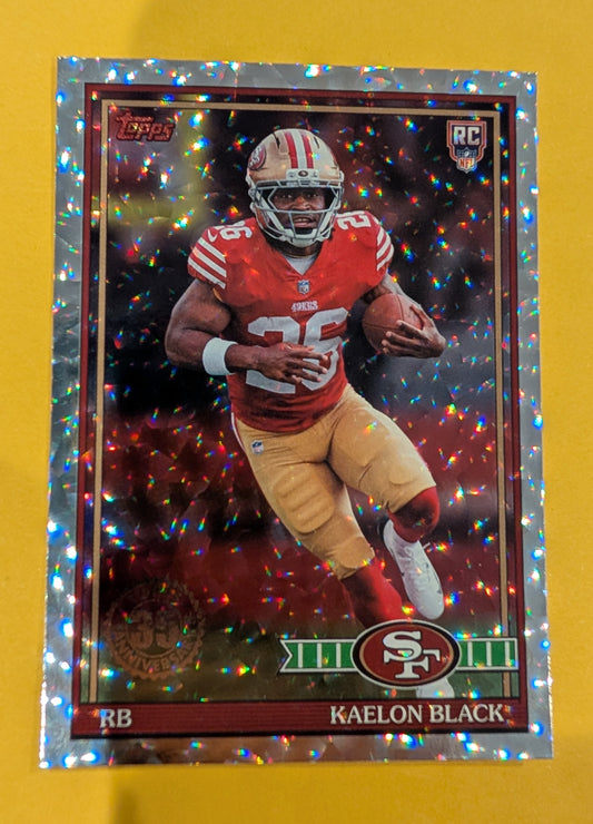 Kaelon Black CRACKLE-91TR-33 2026 Topps Football