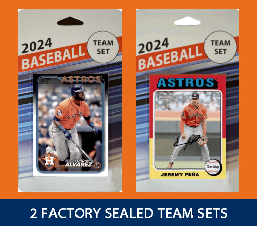 2024 Topps Series 1 Heritage Team Set Houston Astros Yordan Alvarez Pena