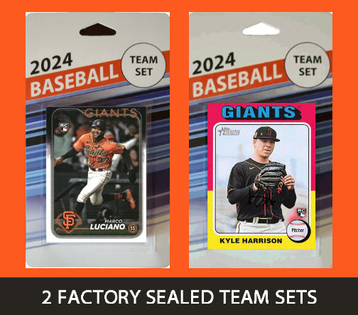 2024 Topps Series 1 Team Set San Francisco Giants Luciano RC Matos