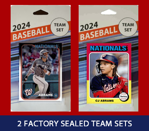 2024 Topps Series 1 Heritage Team Set Washington Nationals Abrams Gore