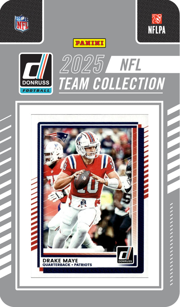 2025 Donruss NFL Factory Sealed Team Set New England Patriots - Drake Maye