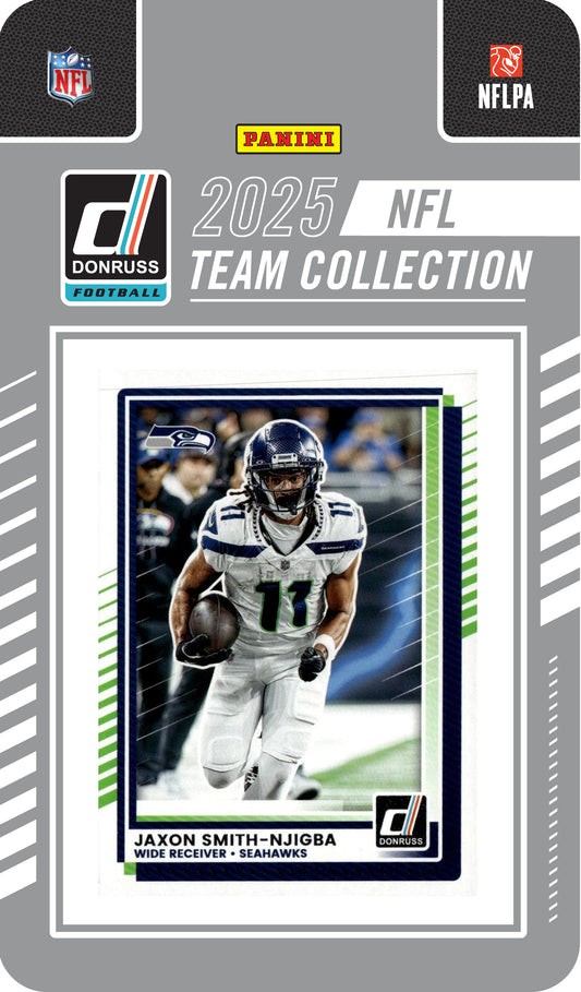 2025 Donruss NFL Factory Sealed Team Set Seattle Seahawks - Cooper Kupp JSN