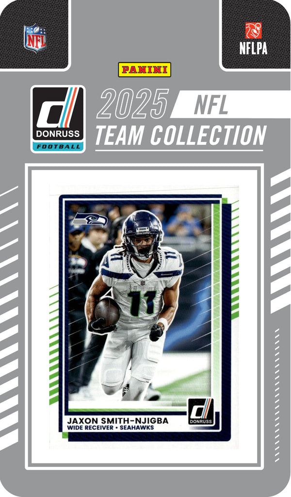 2025 Donruss NFL Factory Sealed Team Set Seattle Seahawks - Cooper Kupp JSN