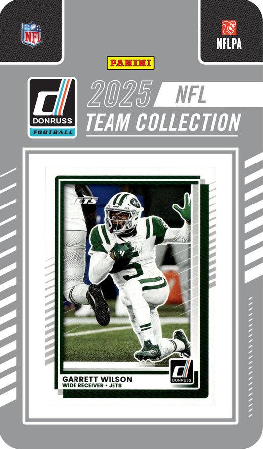 2025 Donruss NFL Factory Sealed Team Set New York Jets - Garrett Wilson